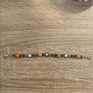 Sorrelli Blue and Orange bracelet